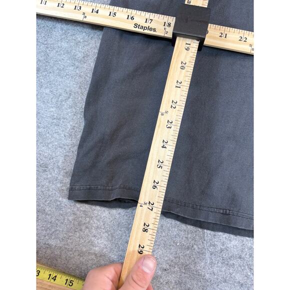 Vintage 90s USAF Survival School Graphic Tee Mens Large Gray Army Military Y2K - Picture 6 of 8